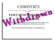 Christie’s Vivid Pink: Withdrawn