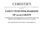 Magnificent Jewels, Christie’s, December 6