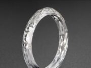 Solid Laboratory-Grown Single-Crystal Diamond Ring