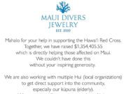 Maui Divers Aid Hawai’i Red Cross