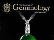 Journal of Gemmology: Jadeite, Morganite, and more