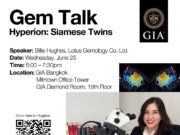 Gem Talk @ GIA Bangkok: Featuring Billie Hughes