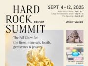 The HardRock Summit is Almost Here! Show Starts September 4! Golden pyrite cluster featured at Denver Rock Summit.