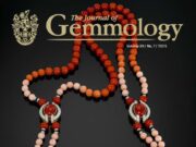 Gem-A’s Journal of Gemmology Examines the DNA of Gem Coral Elegant beaded necklace with red and peach tones and silver accents.