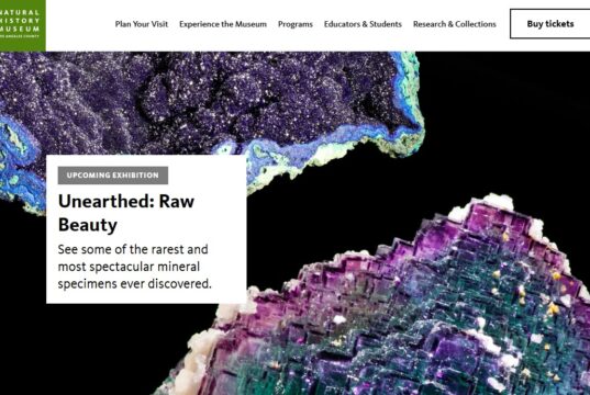 Unearthed: Raw Beauty: Natural History Museum, Los Angeles, California – See some of the rarest and most spectacular mineral specimens ever discovered! ◈ Gems & Jewelry on display, too!