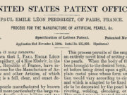 United States Patent Office: Process for the Manufacture of Artificial Pearls